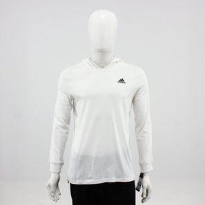 Adidas Men White T Shirt
